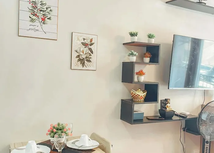 At Ground Floor With Private Balcony And Free Pool Access